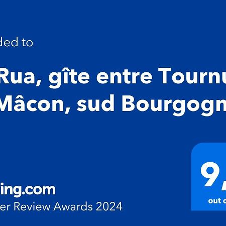 Gite La Rua, Entre Tournus Et Macon, Sud Bourgogne Montbellet Екстериор снимка
