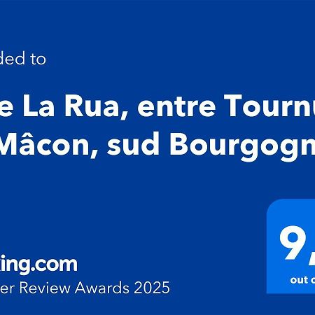 Gite La Rua, Entre Tournus Et Macon, Sud Bourgogne Montbellet Екстериор снимка