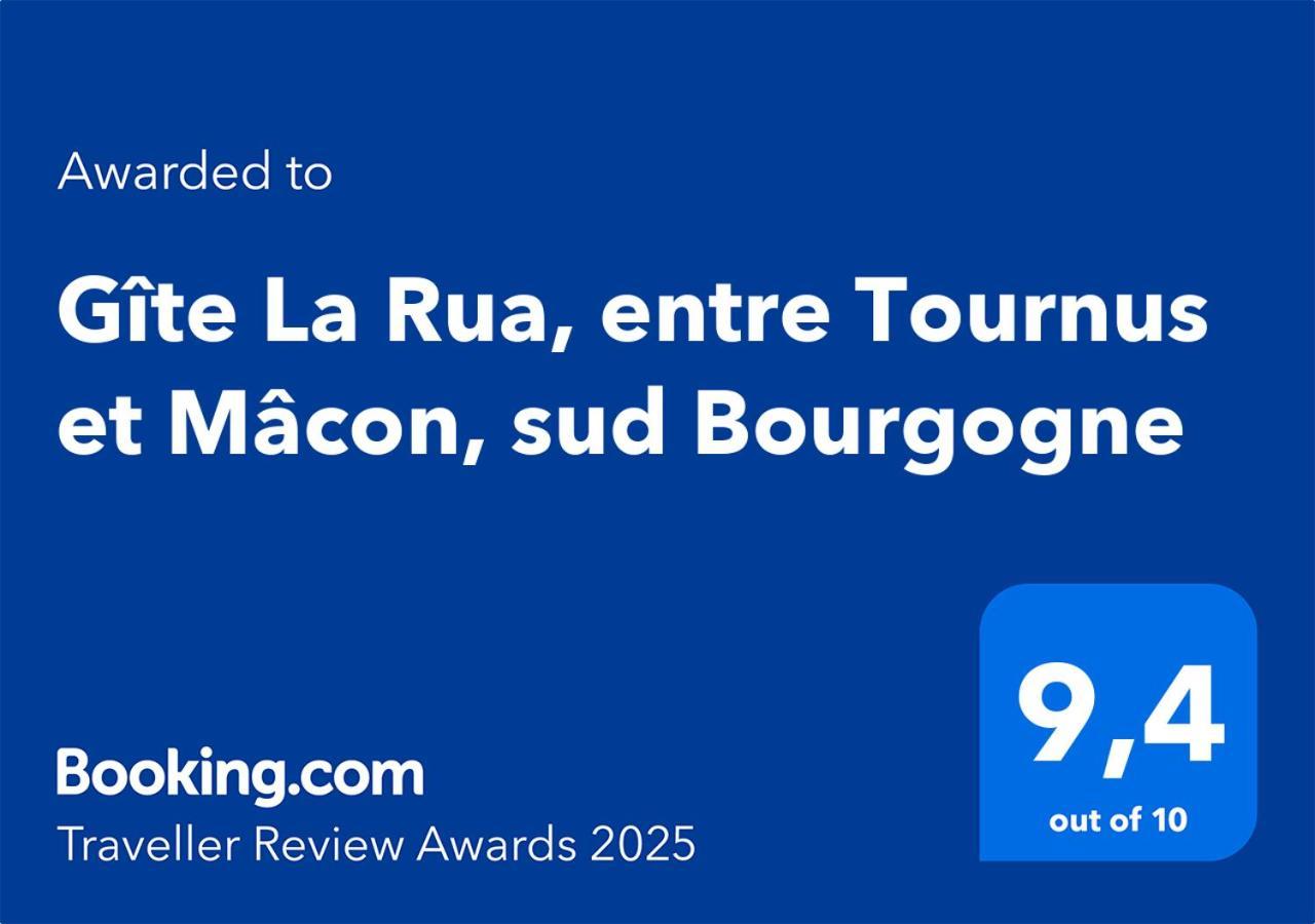 Gite La Rua, Entre Tournus Et Macon, Sud Bourgogne Montbellet Екстериор снимка